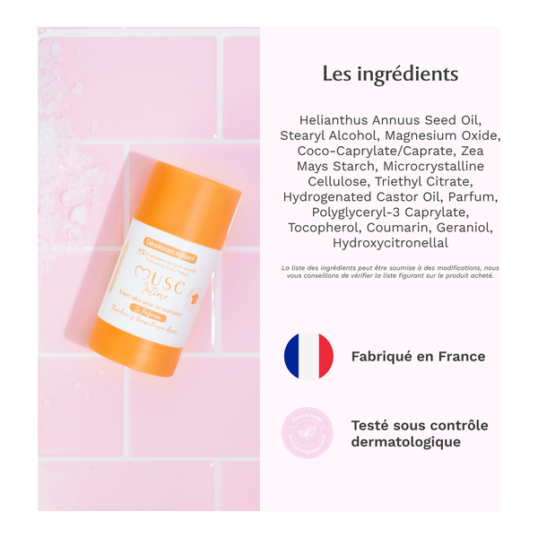 Musc Intime Déodorant Naturel