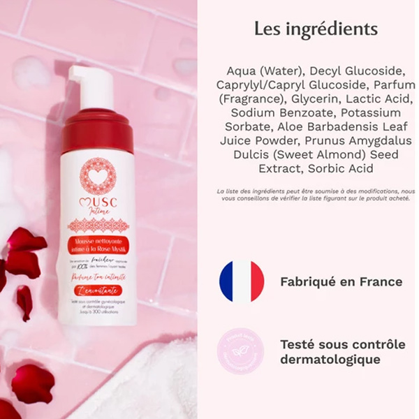 Musc Intime Mousse nettoyante