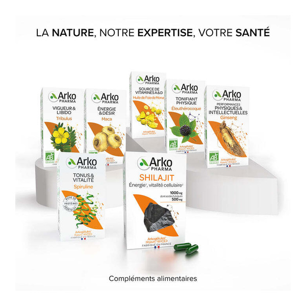 Arkogélules Shilajit gélules