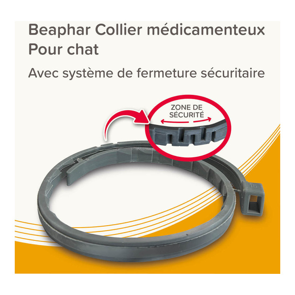 Collier anti puce chat Beaphar