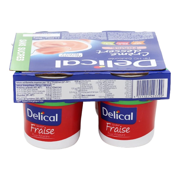 Delical crème dessert HP HC sans sucres