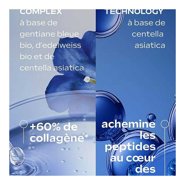 Weleda Exo Boost Masque tissu Collagene Gentiane bleue et Edelweiss