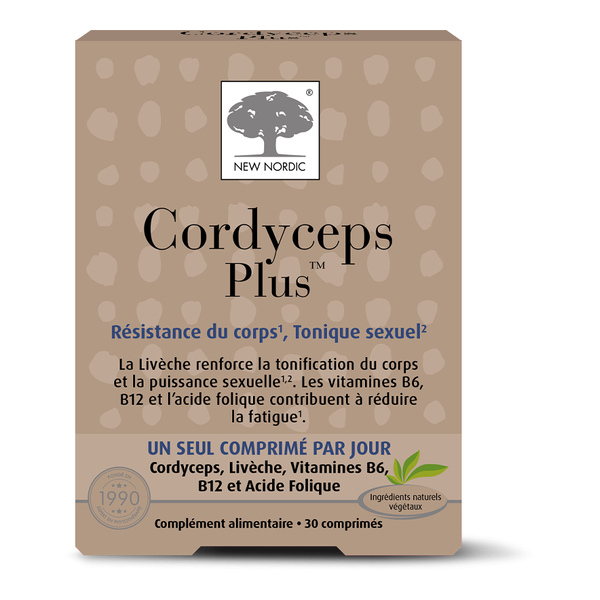 New Nordic Cordyceps Plus comprimés