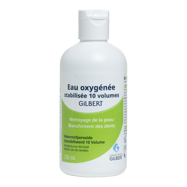Gilbert eau oxygénée stabilisée à 10 volumes