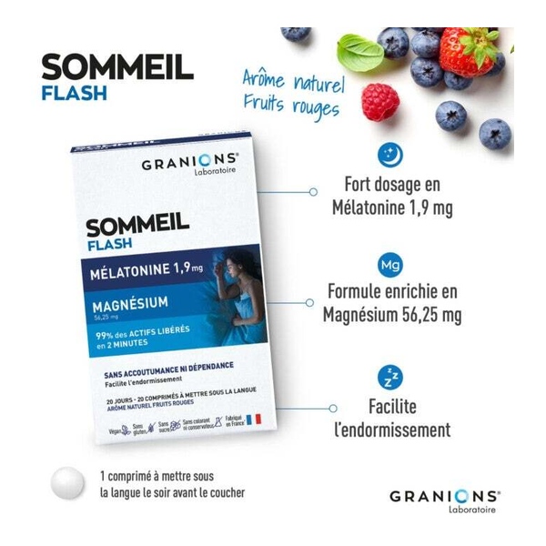 Granions Sommeil Flash comprimé