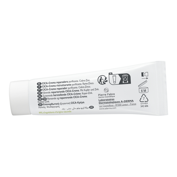 A Derma Dermalibour+ Cica crème réparatrice
