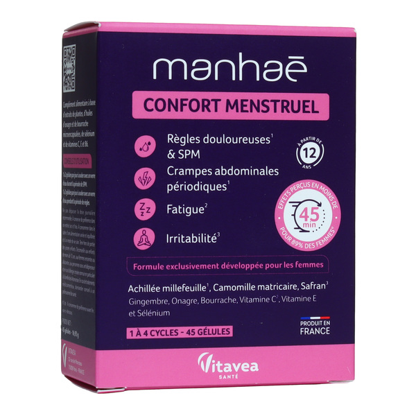Manhaé Confort menstruel gélule