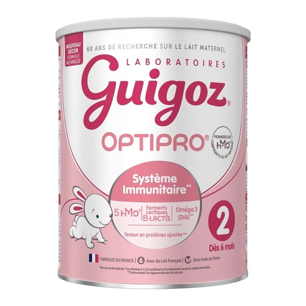 Guigoz Optipro lait 2ème âge