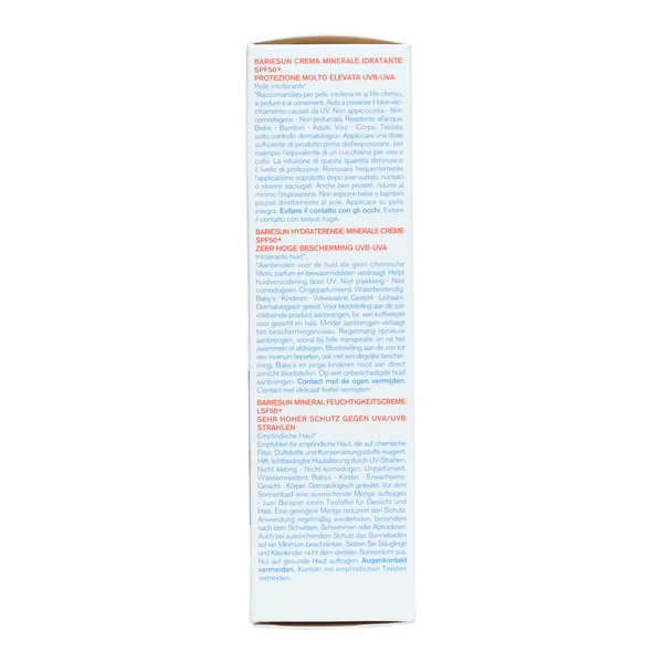 Uriage Bariesun crème solaire minérale hydratante SPF 50+