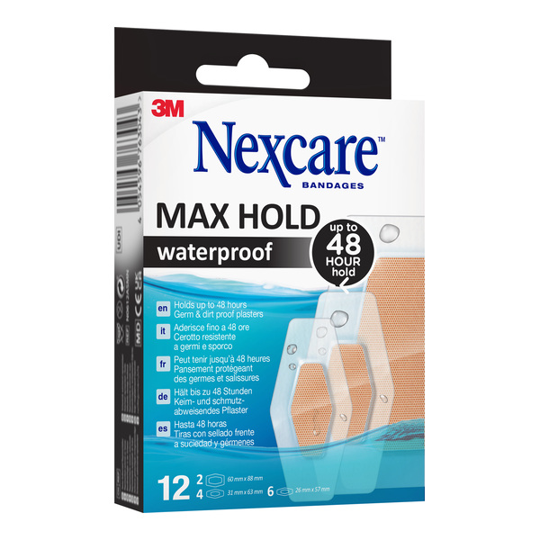 Nexcare Max Hold pansements waterproof