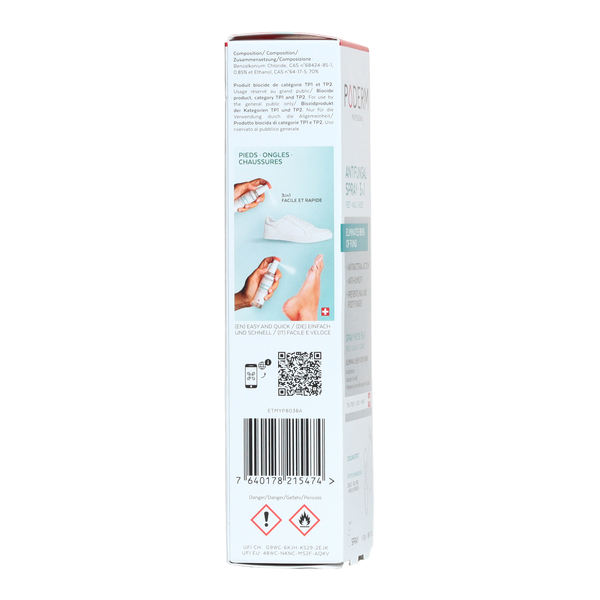 Poderm Spray Mycoses 3 en 1