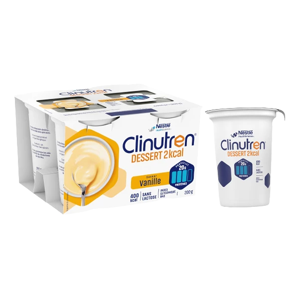 Clinutren Dessert 2kcal crème HP HC