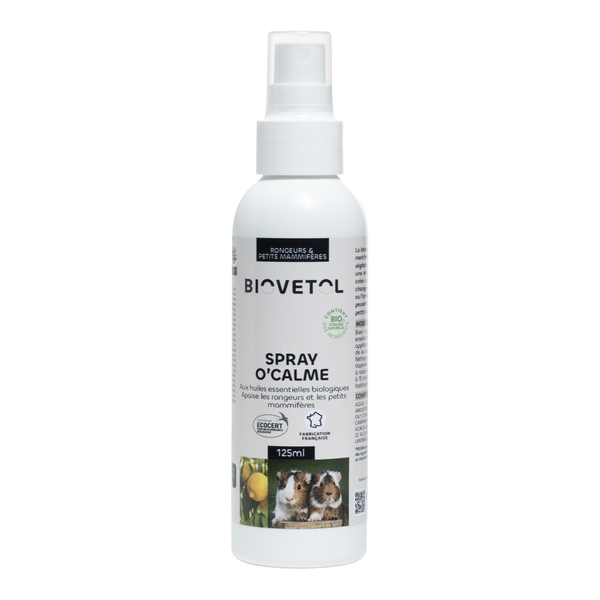 Spray O Calme rongeurs et petits mammifères Biovetol
