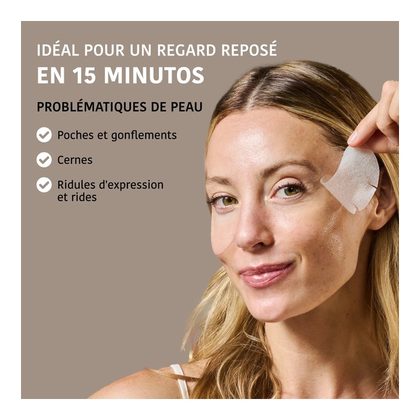 Iroha Nature Patch yeux anti fatigue à la caféine