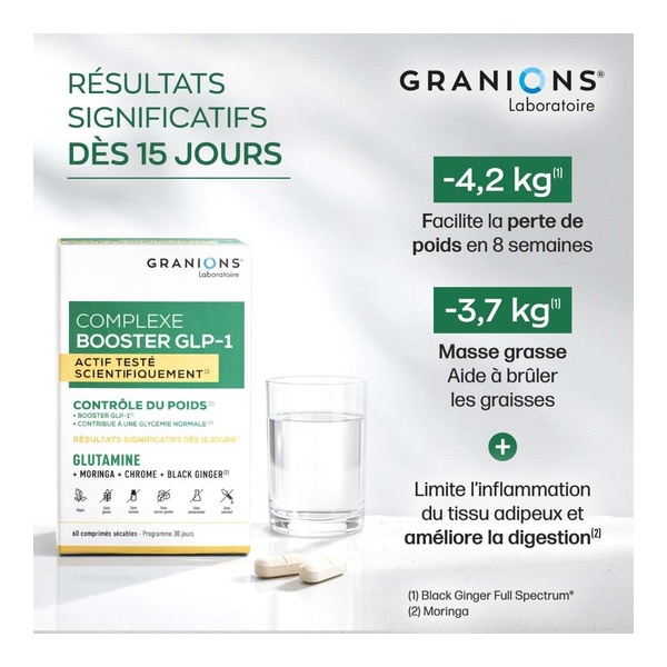 Granions Complexe Booster GLP 1 comprimés