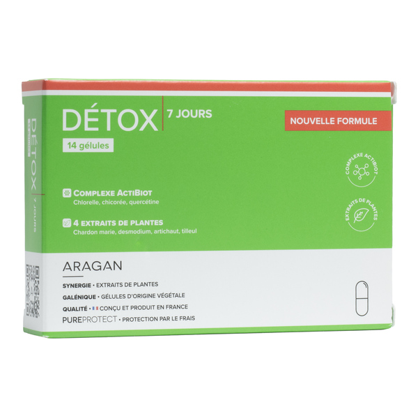 Aragan Détox 7 jours gélules