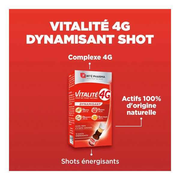 Forté Pharma Vitalité 4G Dynamisant unidose