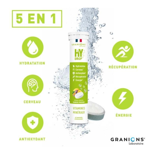 Granions Hydrop Vitamines et Minéraux comprimés