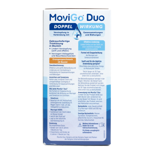 MoviGo Duo Double action Sachet laxatif