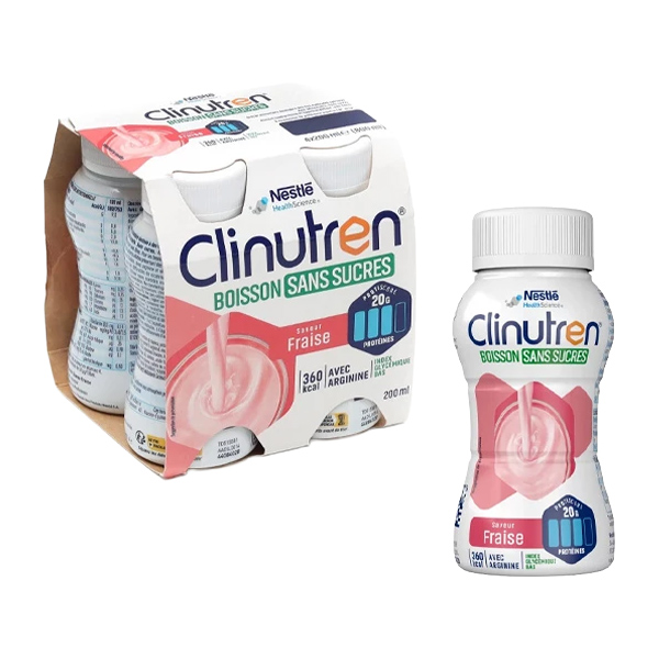 Clinutren boisson hyperprotéinée sans sucres