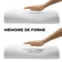 Oreiller ergonomique à mémoire de forme Euromedis