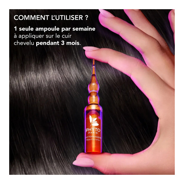 Phytophanère Antichute réactionnelle ampoule