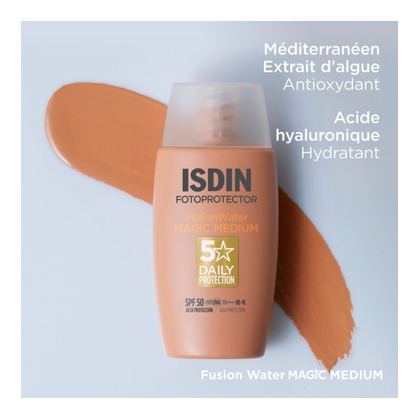 Isdin Crème solaire teintée Fusion Water Magic SPF 50
