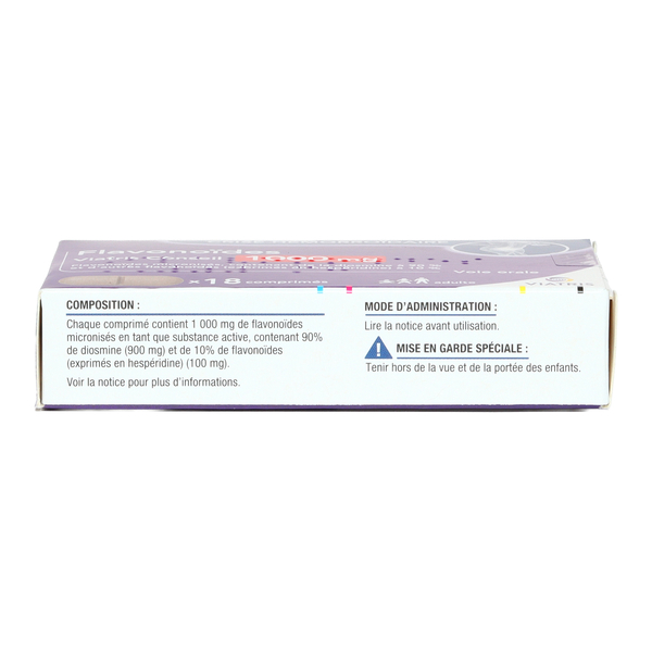 Flavonoides 1000 mg Viatris comprimé crise hémorroïdaire