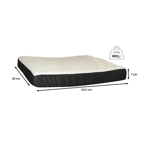 Coussin d'assise confort gel