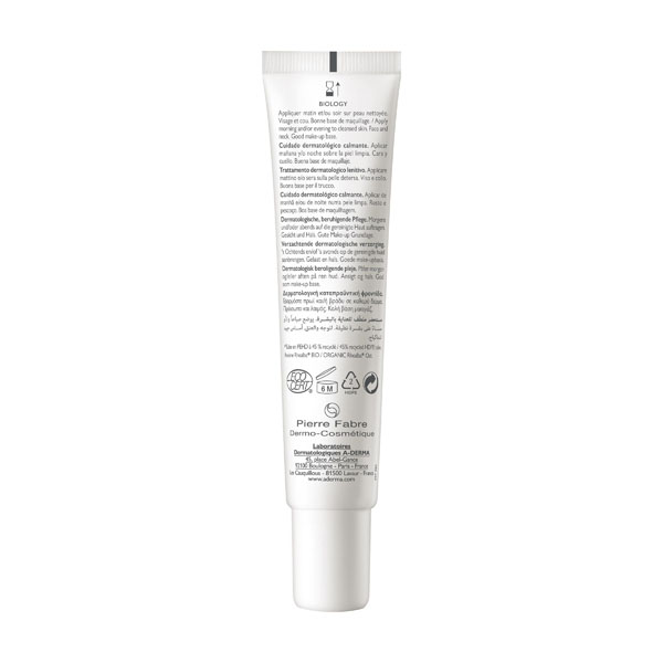 A Derma Biology Calm Soin dermatologique apaisant Bio