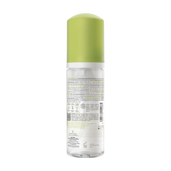 Biology mousse nettoyante dermatologique hydra protectrice bio
