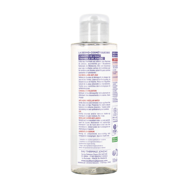 Jonzac eau micellaire anti-âge Bio