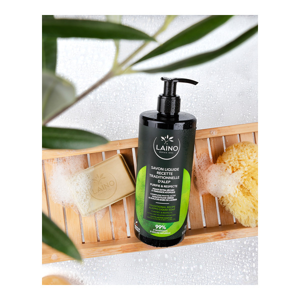 Laino Savon liquide Recette traditionnelle d'Alep