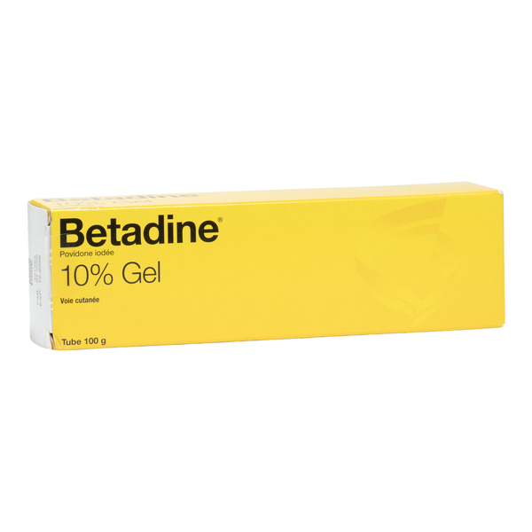 Betadine gel dermique 10 %