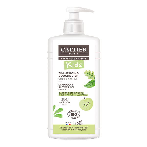 Cattier Kids Shampooing Douche 2 en 1 Bio