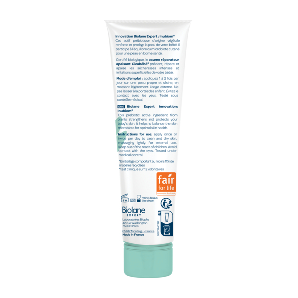 Biolane Expert Cicabébé baume réparateur apaisant Bio