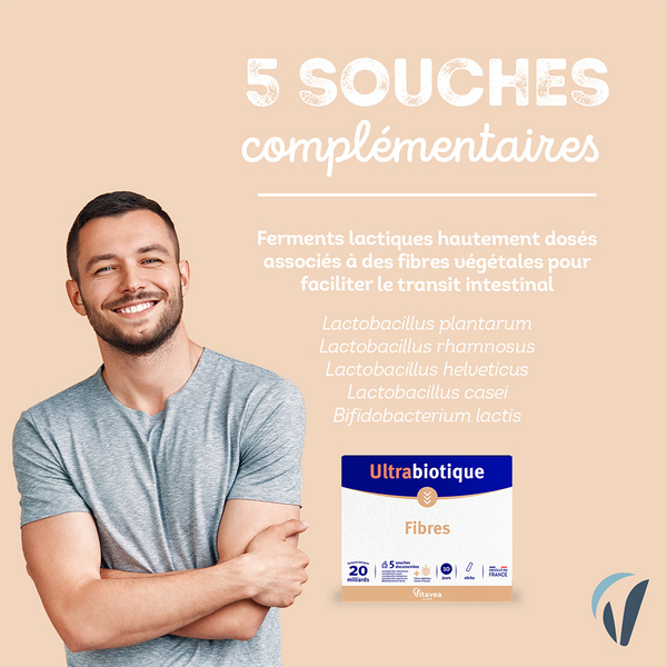 Ultrabiotique fibres poudre sticks