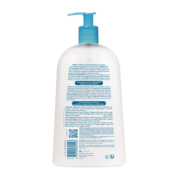 Bioderma ABCDerm Cold Cream crème lavante