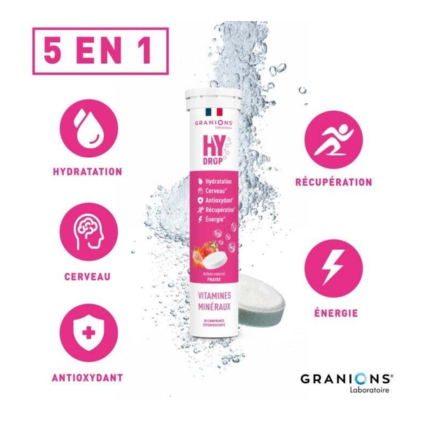 Granions Hydrop Vitamines et Minéraux comprimés