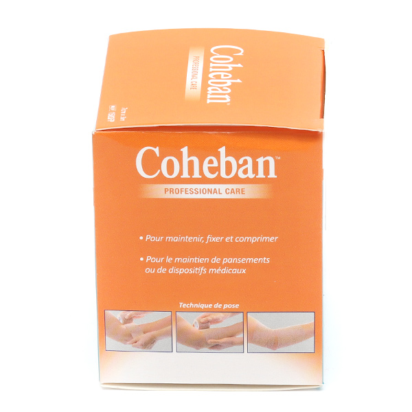 Solventum Coheban bande de contention cohésive 7 cm x 3 m