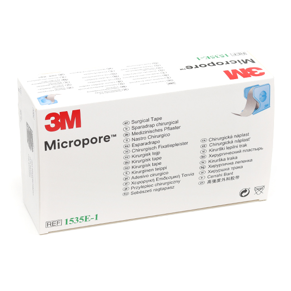 Solventum Micropore sparadrap blanc 2,5 cm x 9,14 m