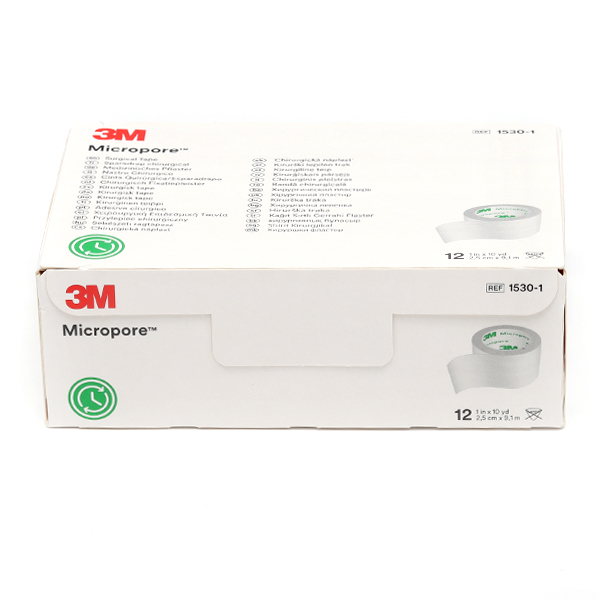 Solventum Micropore sparadrap blanc 2,5 cm x 9,14 m