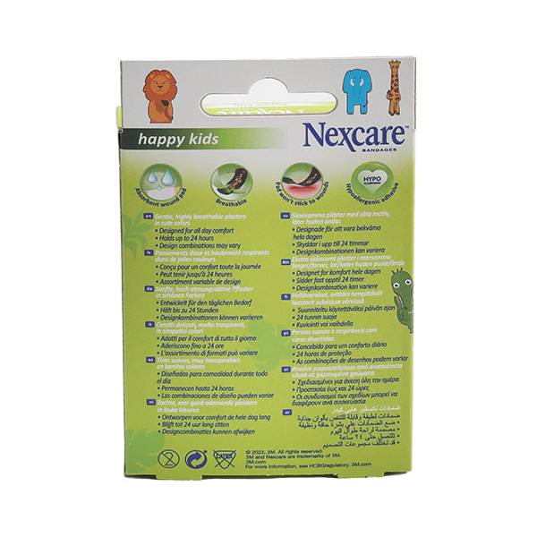 Nexcare Pansements Happy Kids
