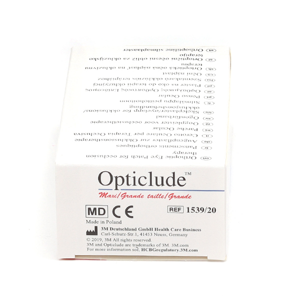 Solventum Opticlude pansements orthoptiques x 20