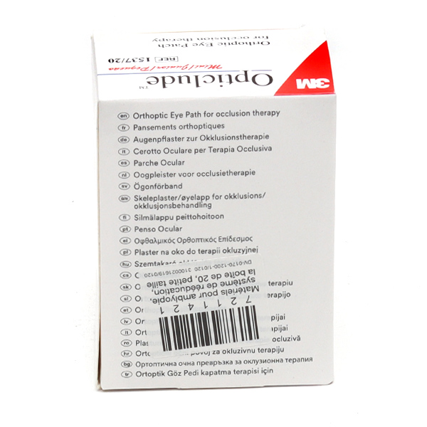 Solventum Opticlude pansements orthoptiques x 20