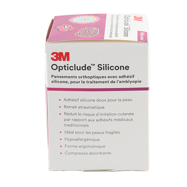 Solventum Opticlude Silicone pansement orthoptique x 50