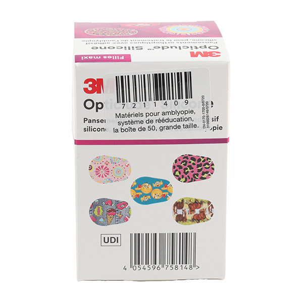 Solventum Opticlude Silicone pansement orthoptique x 50