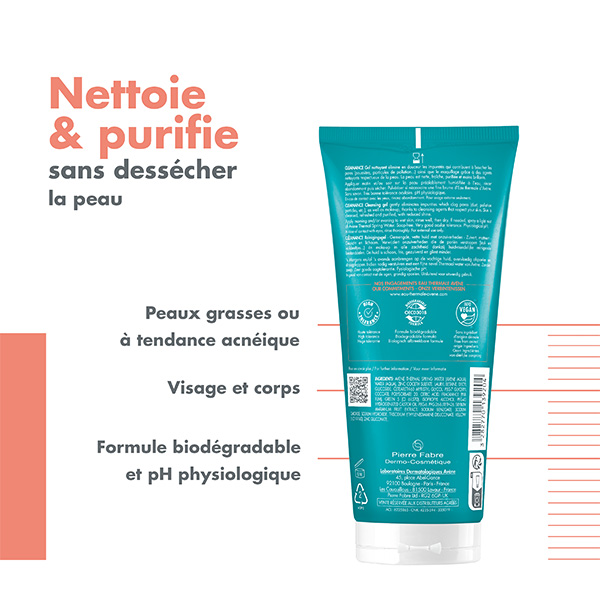 Avène Cleanance gel nettoyant sans savon