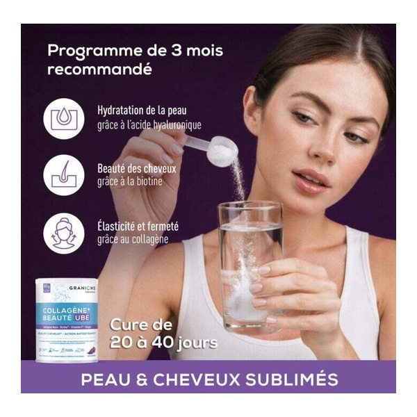 Granions Collagène+ Beauté Ubé poudre