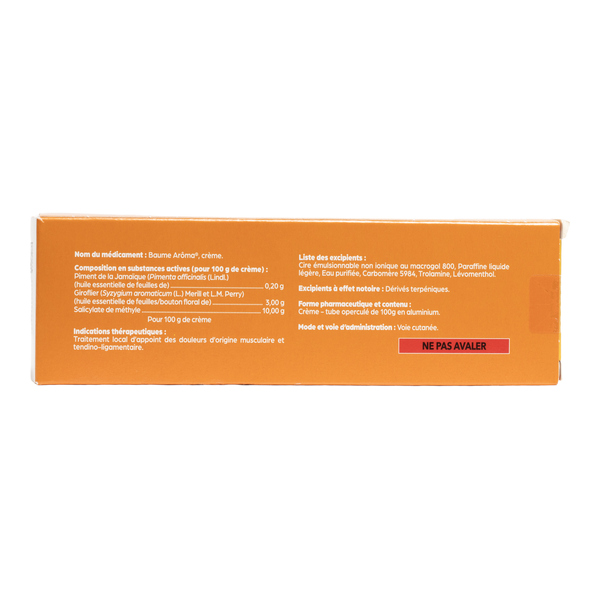 Baume Aroma crème chauffante
